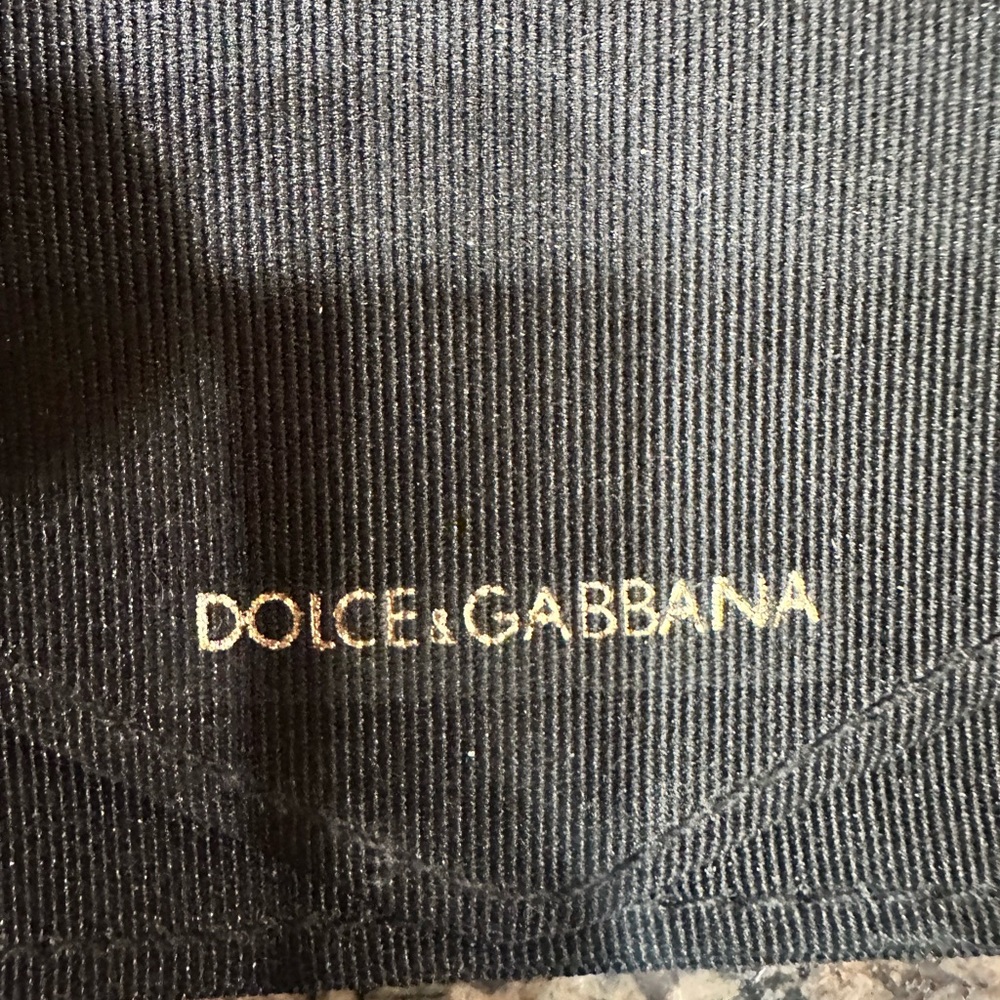 Dolce & Gabbana Women's Burgundy Cat-Eye Glasses - Picture 4 of 7